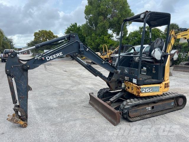 John Deere 26G Crawler excavators