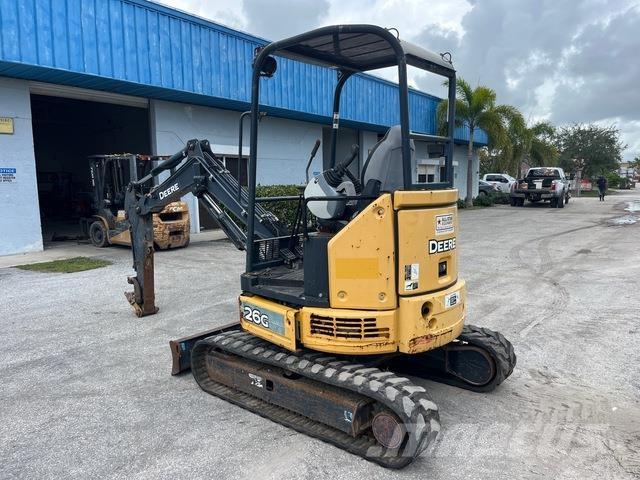 John Deere 26G Crawler excavators