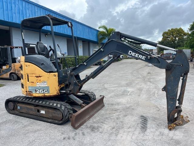 John Deere 26G Crawler excavators