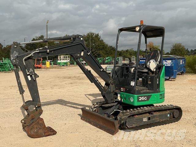 John Deere 26G Crawler excavators
