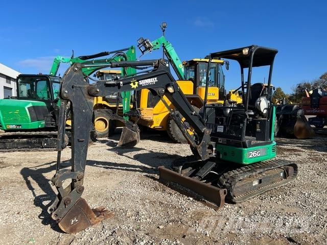 John Deere 26G Crawler excavators