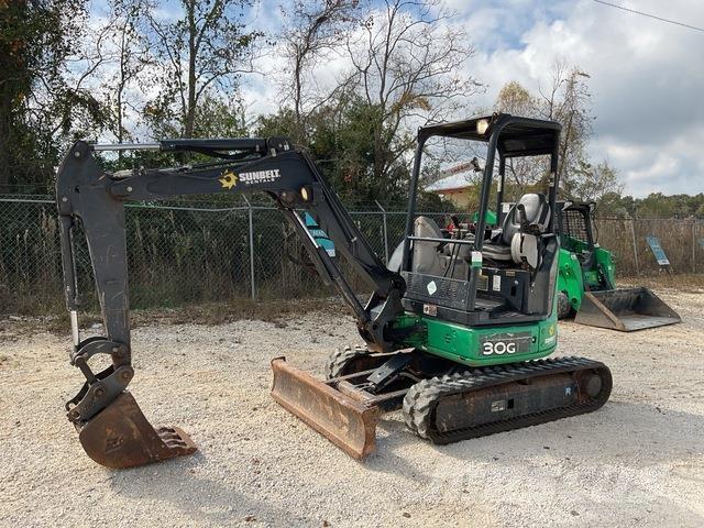 John Deere 30G Crawler excavators
