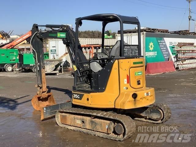 John Deere 35G Crawler excavators