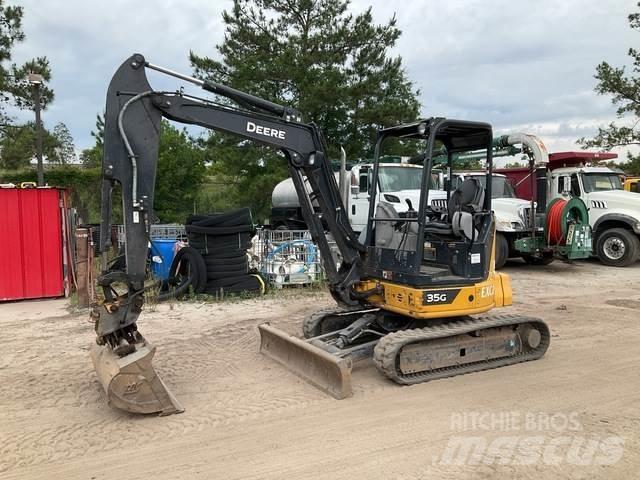 John Deere 35G Crawler excavators
