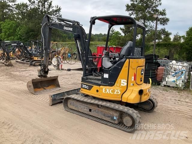 John Deere 35G Crawler excavators