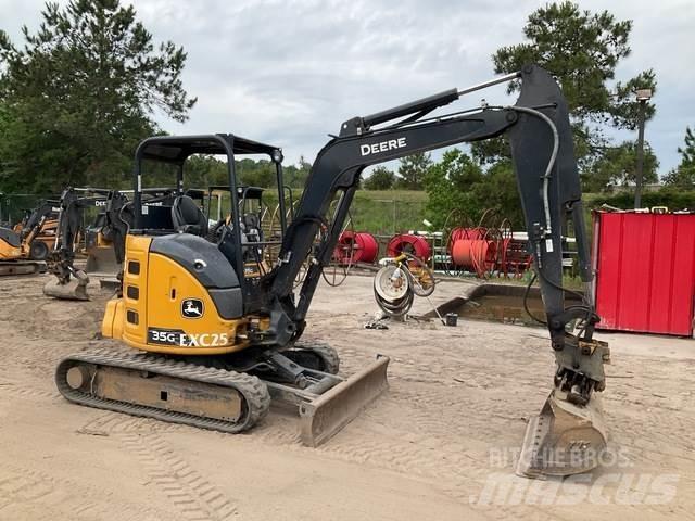 John Deere 35G Crawler excavators