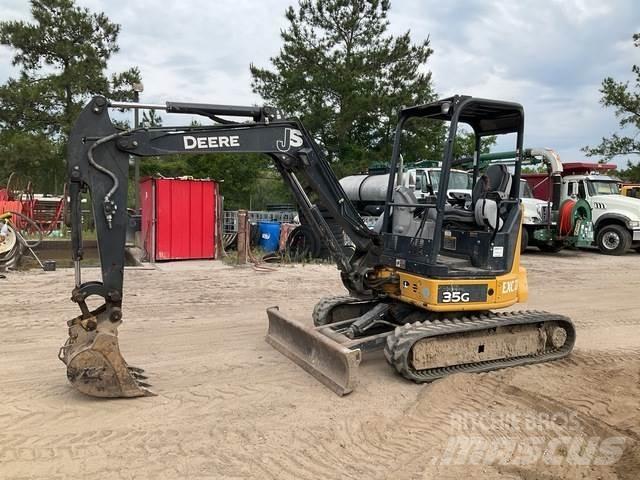 John Deere 35G Crawler excavators