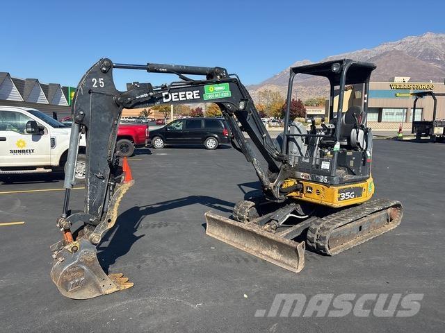 John Deere 35G Crawler excavators