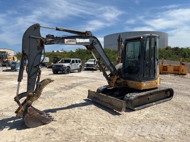 John Deere 50D Crawler excavators