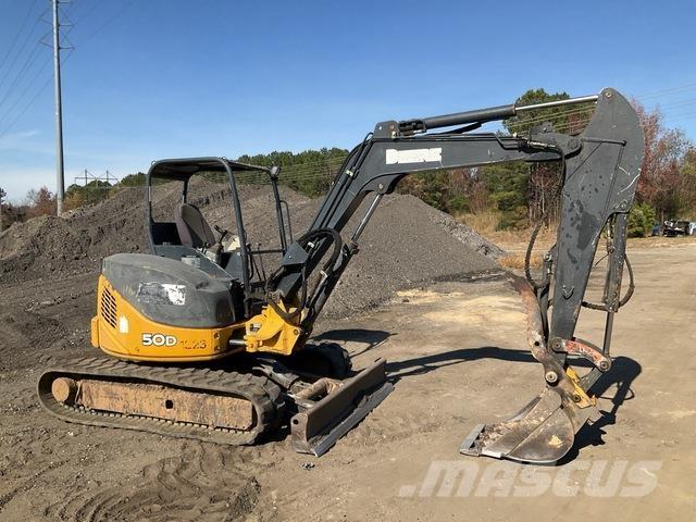 John Deere 50D Crawler excavators