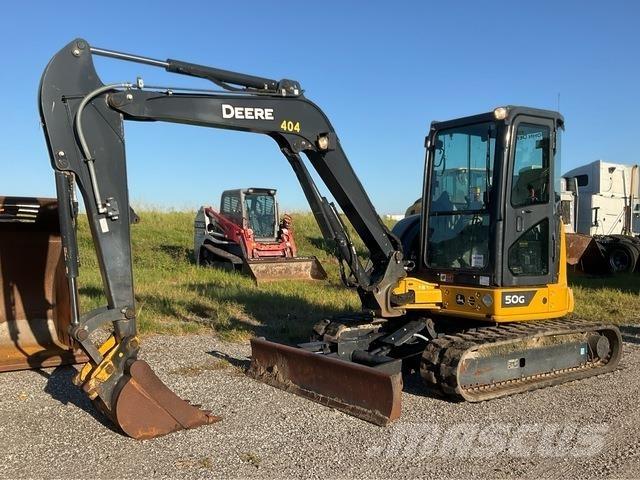 John Deere 50G Crawler excavators