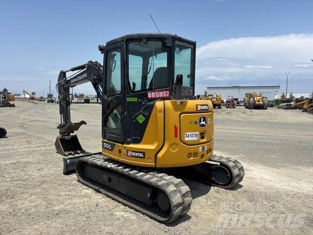 John Deere 50G Crawler excavators