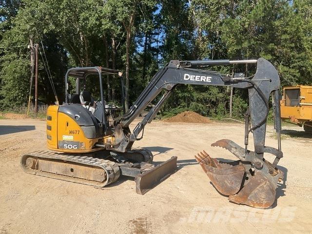 John Deere 50G Crawler excavators