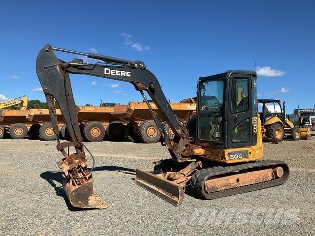 John Deere 50G Crawler excavators