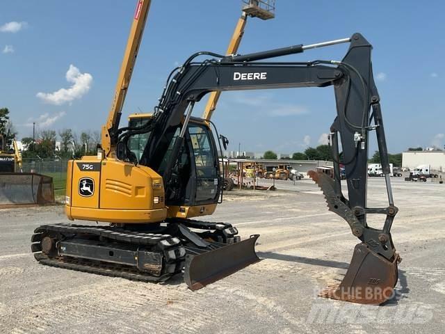 John Deere 75G Crawler excavators