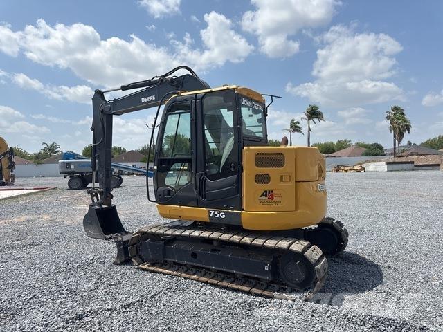 John Deere 75G Crawler excavators