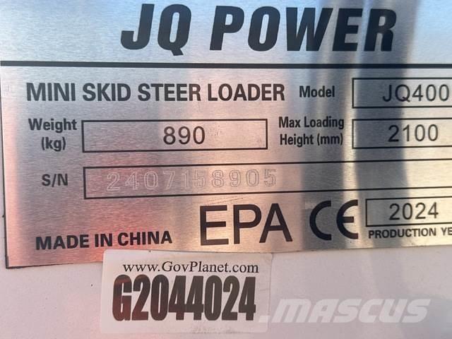 JQ Power JQ400 Skid steer loaders