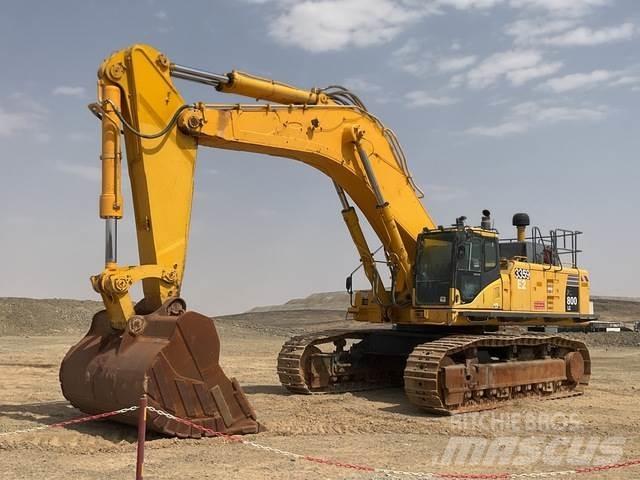 Komatsu PC800-8 Crawler excavators