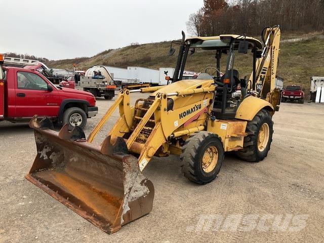 Komatsu WB140 Backhoe loaders
