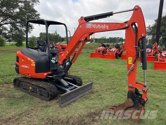 Kubota KX030-4 Crawler excavators