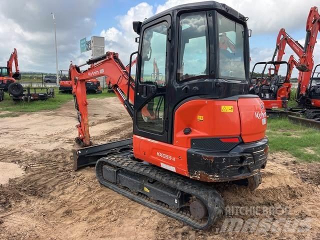 Kubota KX033-4 Crawler excavators