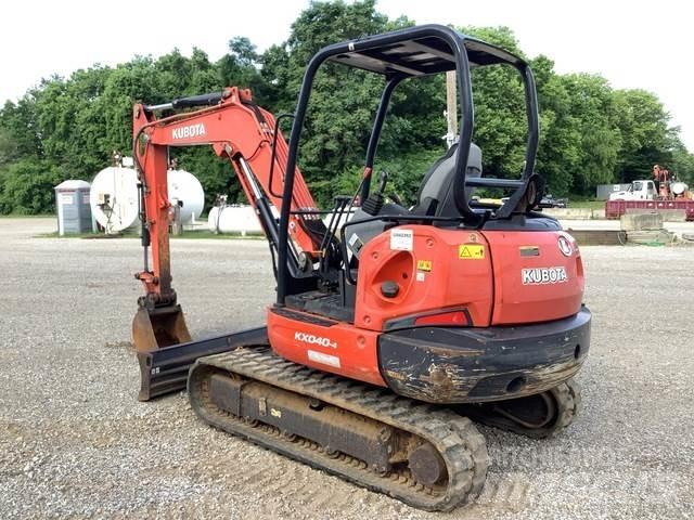 Kubota KX040-4 Crawler excavators