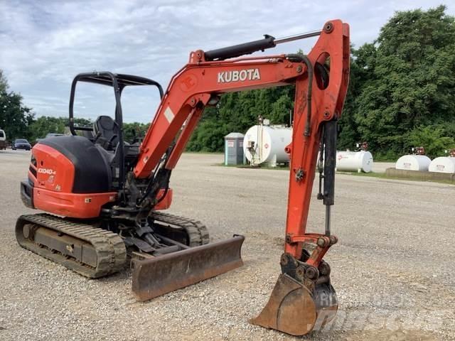 Kubota KX040-4 Crawler excavators
