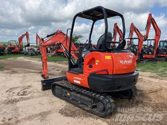 Kubota KX040-4 Crawler excavators