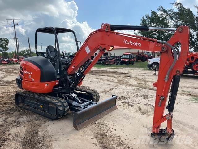 Kubota KX040-4 Crawler excavators