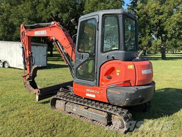 Kubota KX040-4 Crawler excavators