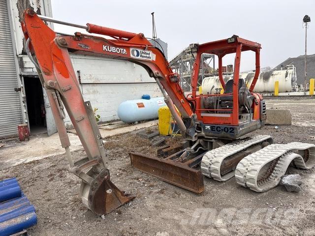 Kubota KX121-2 Crawler excavators