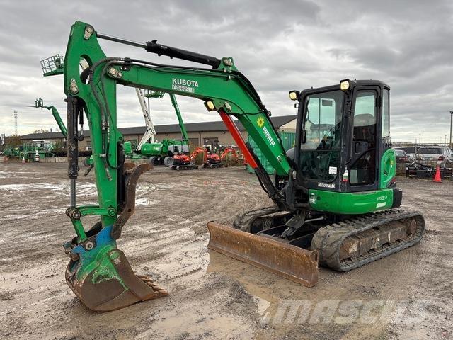 Kubota U55-4 Crawler excavators