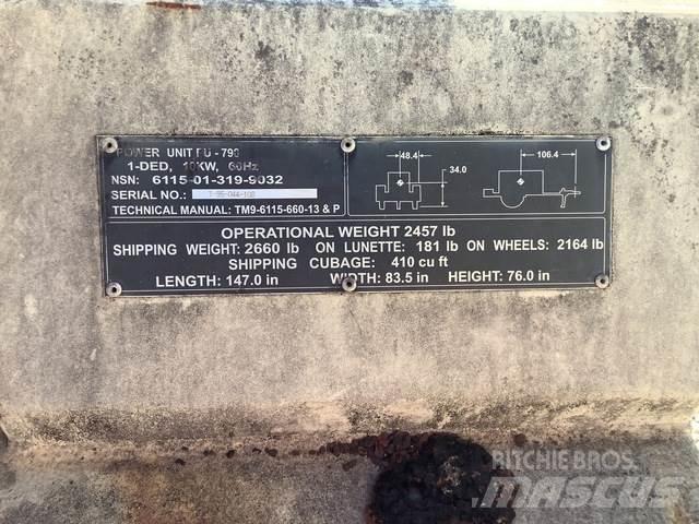 Libby MEP-803A Diesel Generators