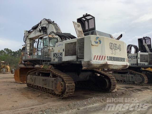 Liebherr R984C Crawler excavators