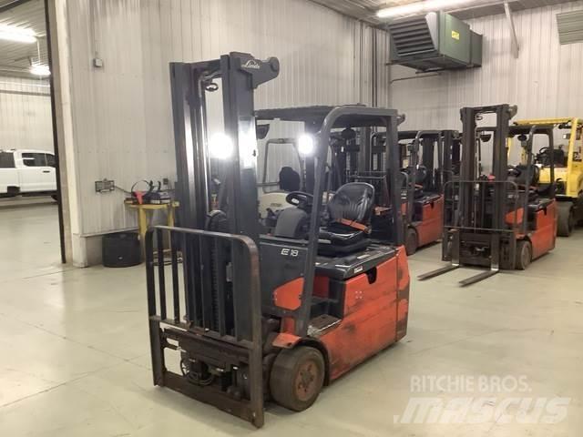 Linde E18 Electric forklift trucks