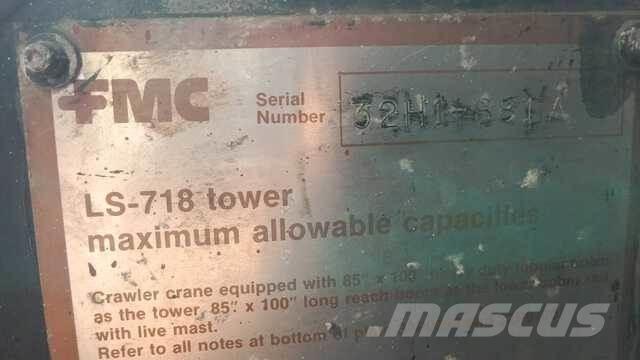 Link-Belt 718 Tracked cranes