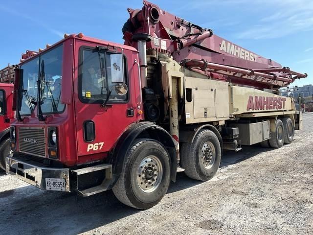 Mack  Concrete pump trucks