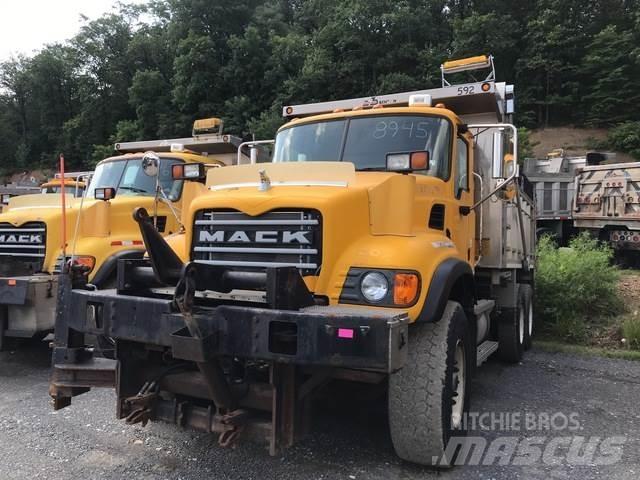 Mack CV700 Snow blades and plows