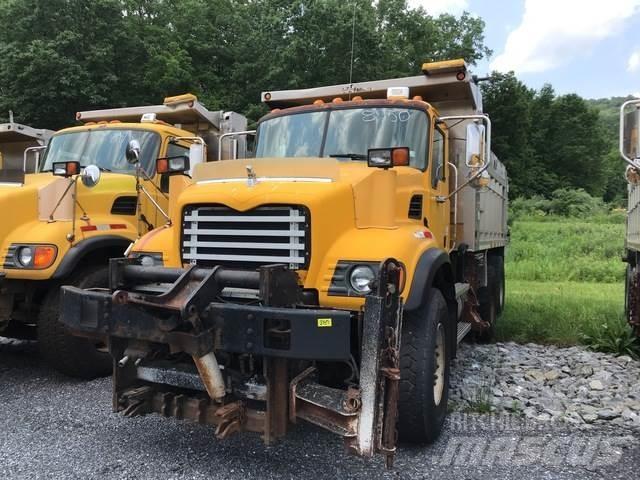 Mack CV713 Snow blades and plows