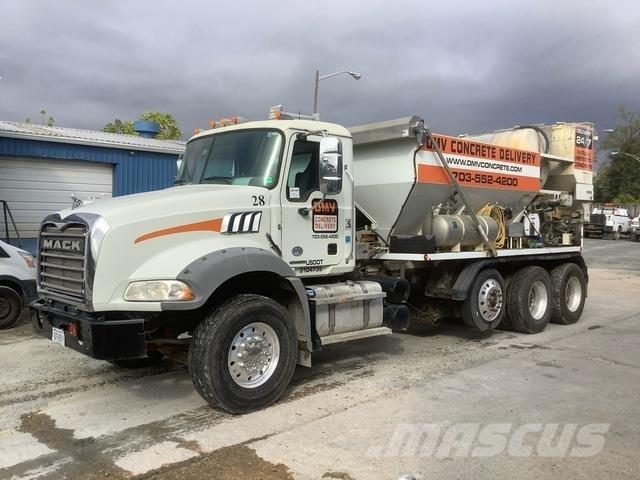 Mack Granite Concrete trucks