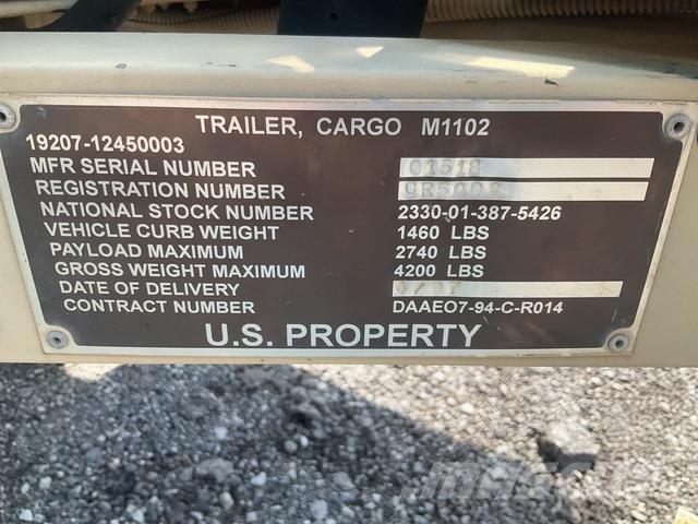  Raytheon M1102 Other trailers