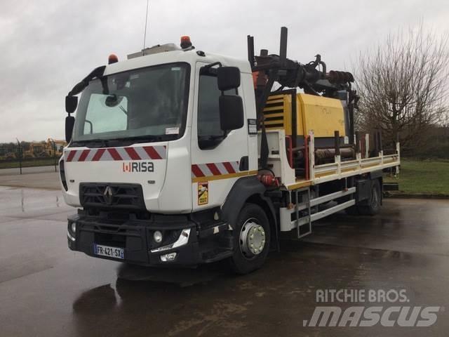 Renault D250 Mobile drill rig trucks