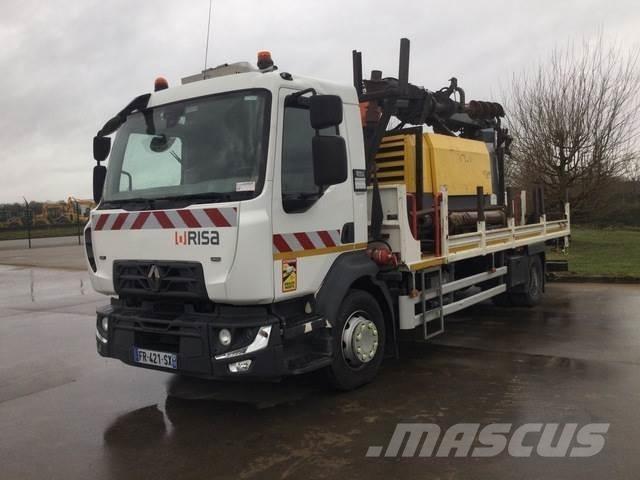 Renault D250 Mobile drill rig trucks