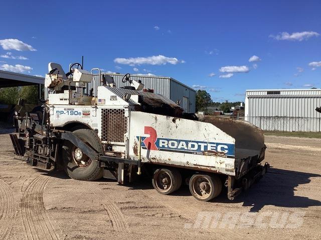 Roadtec RP190E Asphalt pavers