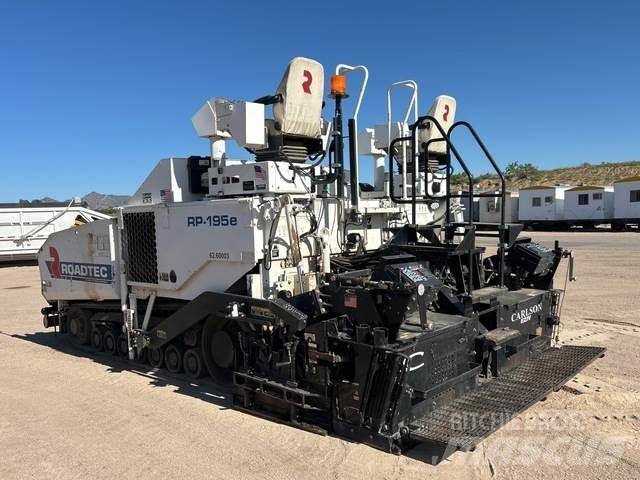 Roadtec RP195E Asphalt pavers