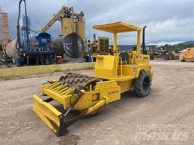 Sakai SV200TB Single drum rollers