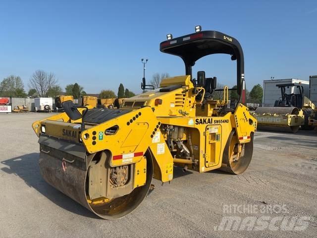 Sakai SW654ND Twin drum rollers