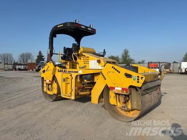Sakai SW654ND Twin drum rollers