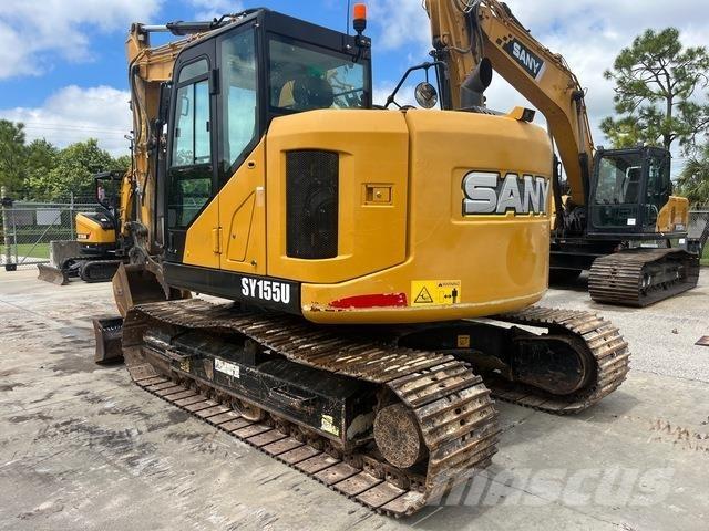 Sany SY155U Crawler excavators