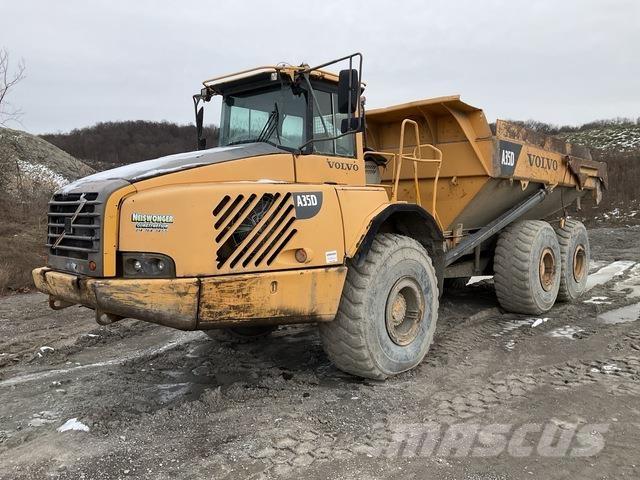 Volvo A35D Articulated Dump Trucks (ADTs)